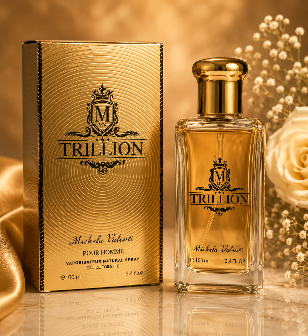 Eau de Toilette Homme TRILLION (100ml)