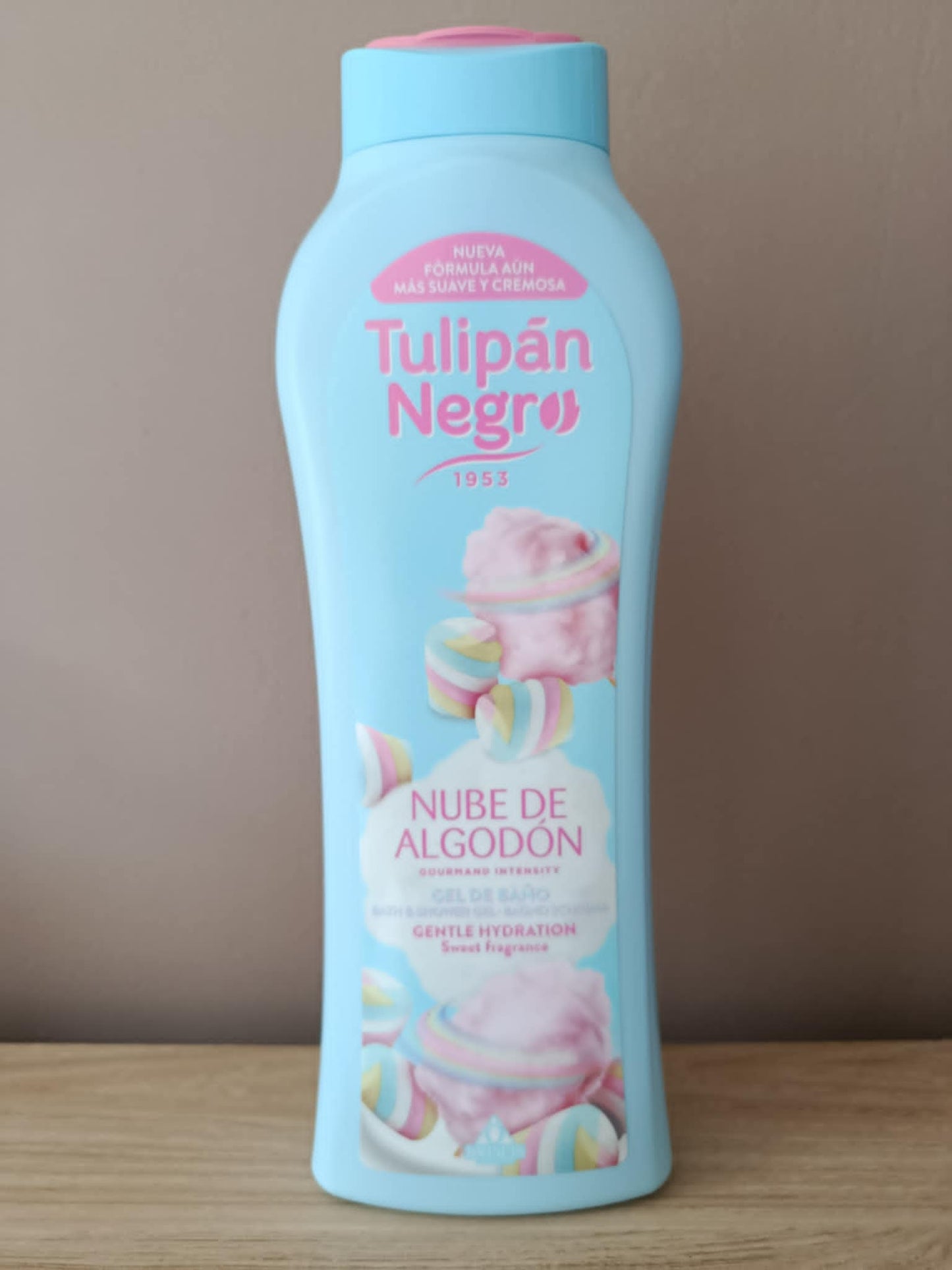 🍭 Gel Douche Barbe à Papa 650 ML – Nube de Algodón ☁️💗