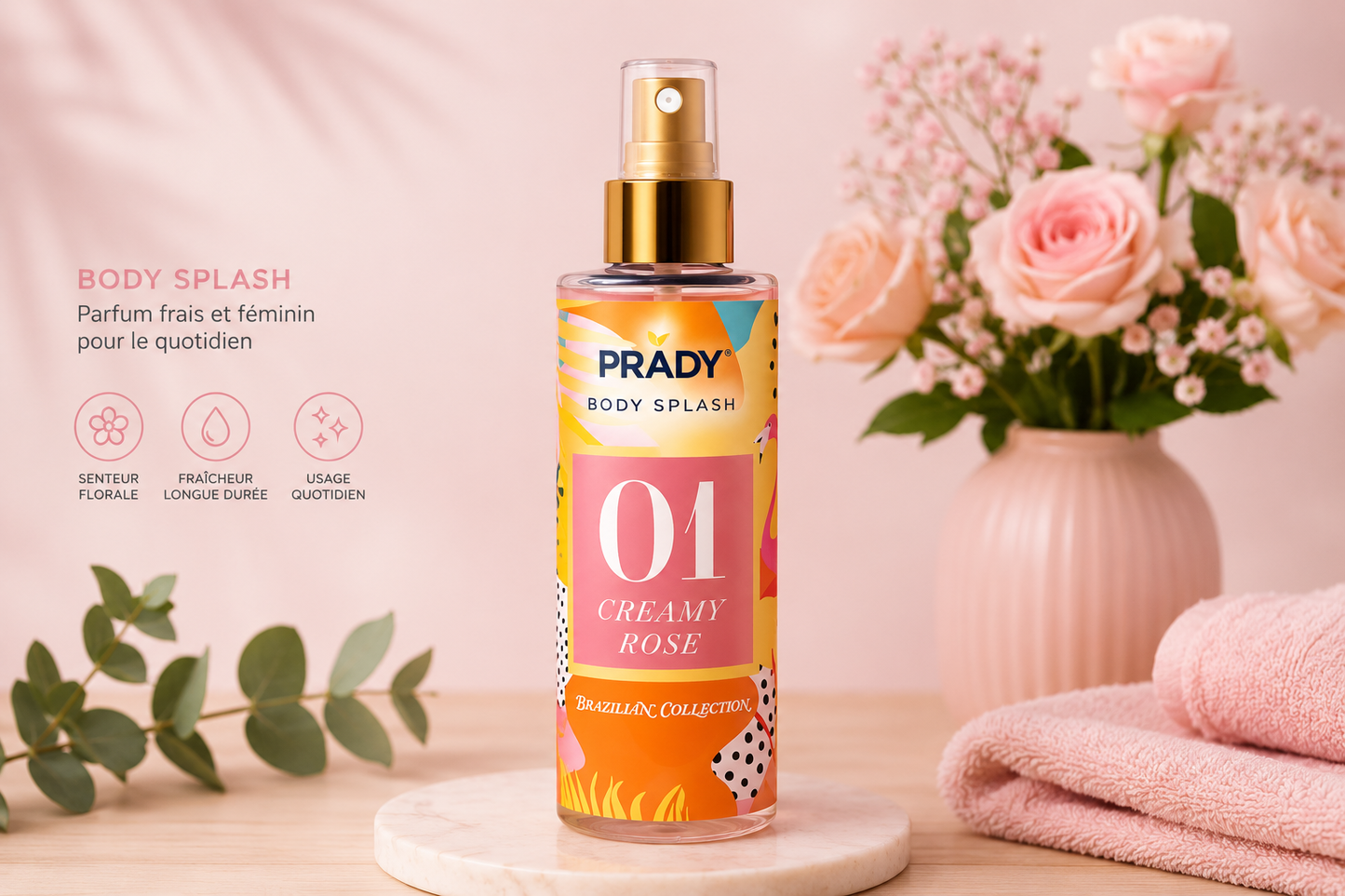 Brume parfumée Corps / cheveux 250 ml