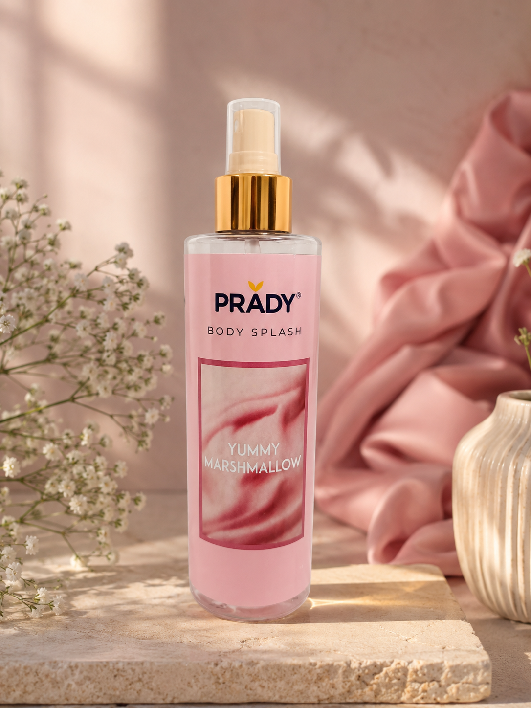 Brume corps et cheveux yummy marshmallow 250ml - Prady