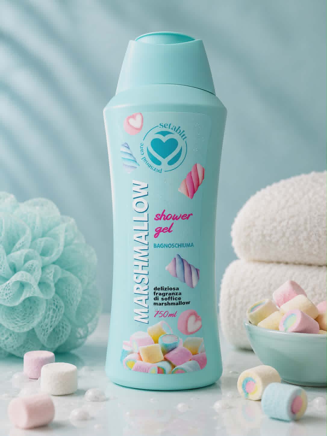 Gel douche Marshmallow 750Ml