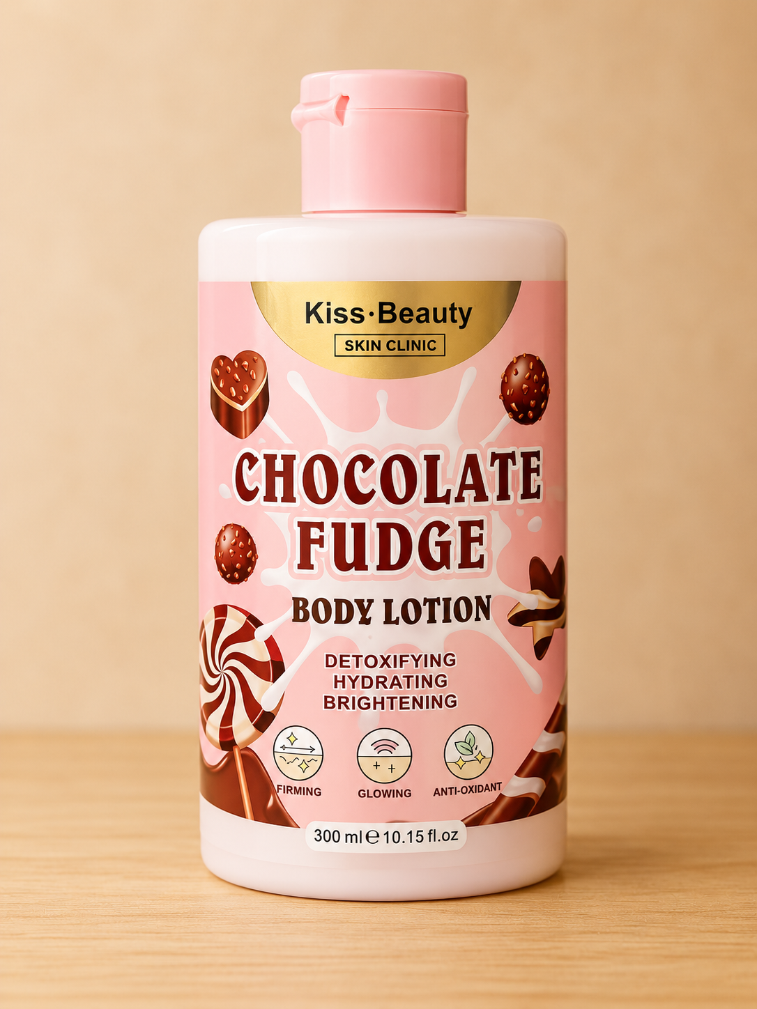 Lotion Corporelle CHOCOLAT FRUDGE Kiss Beauty